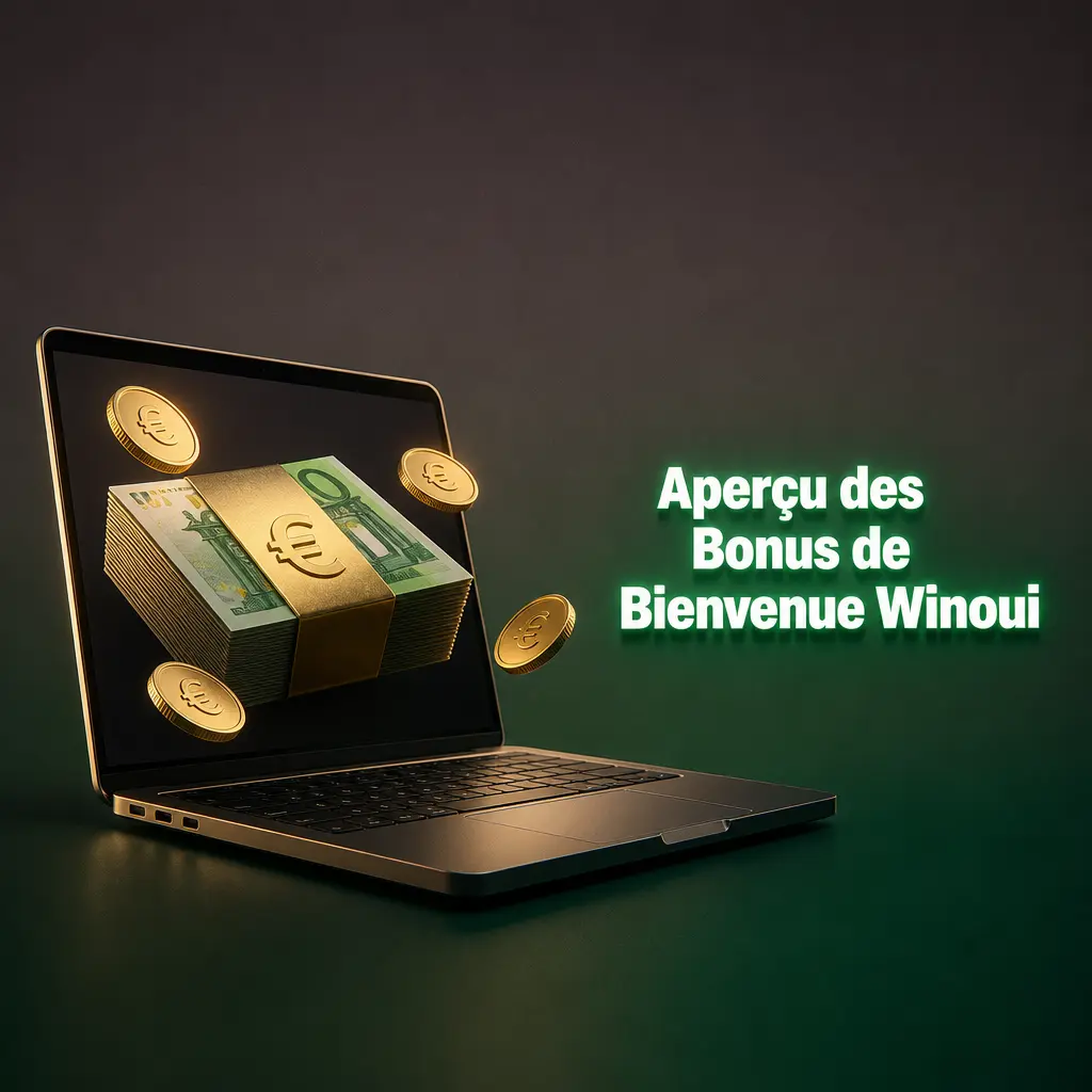 Tableau des bonus de bienvenue Winoui