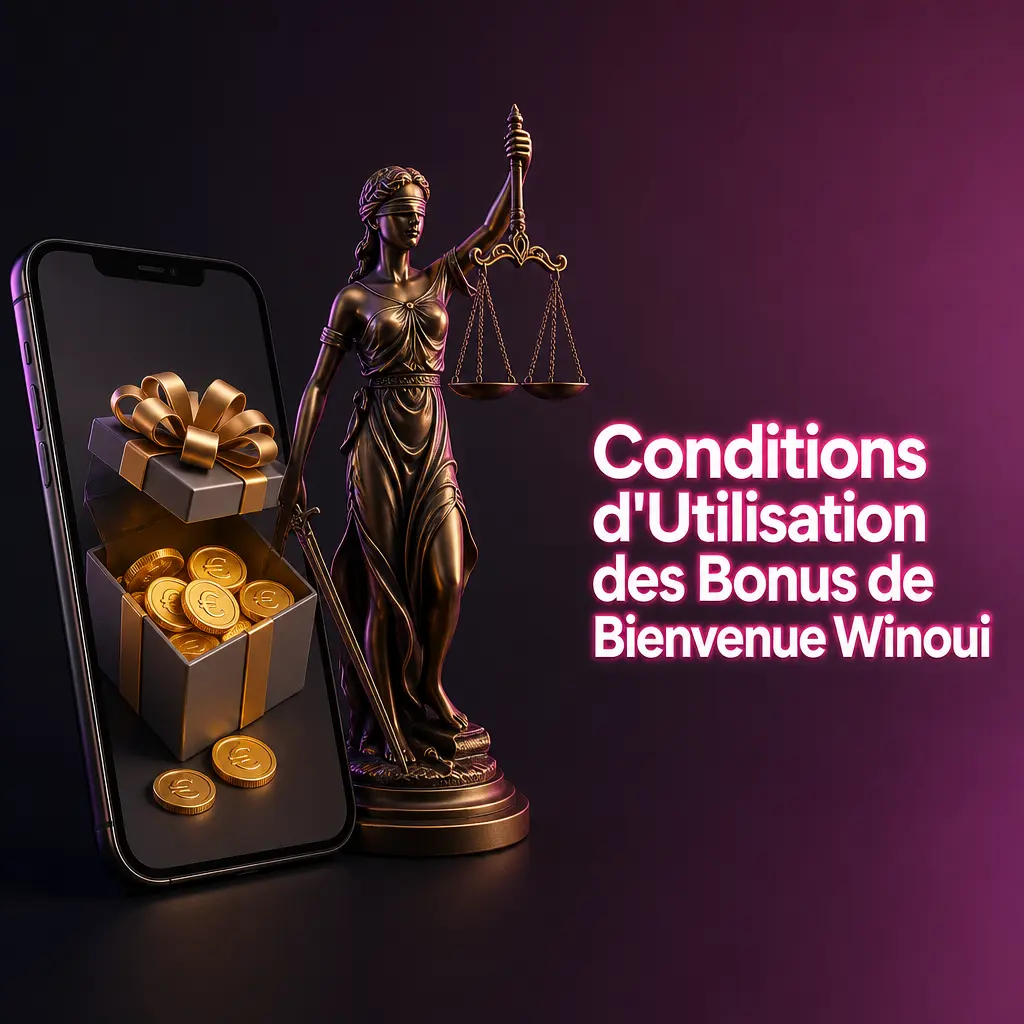 Conditions des bonus de bienvenue Winoui