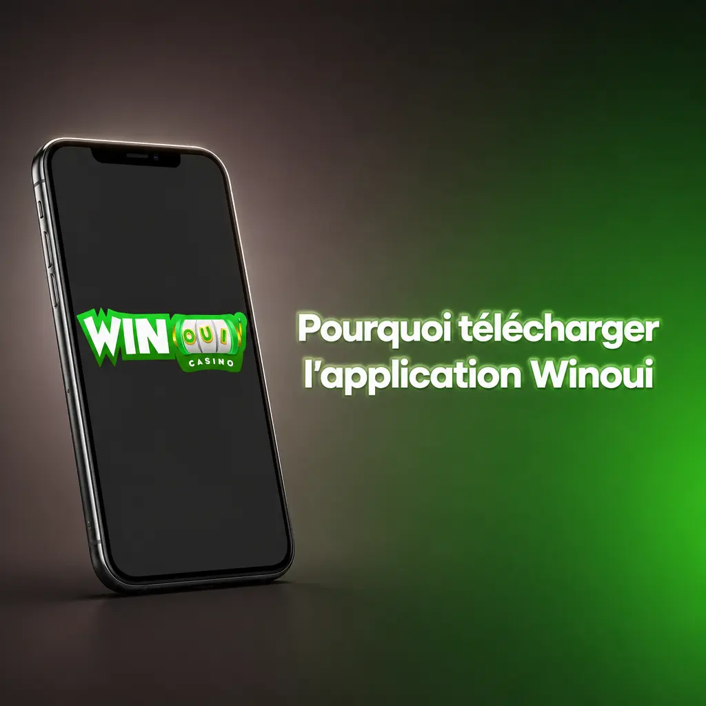 Application Winoui sur mobile